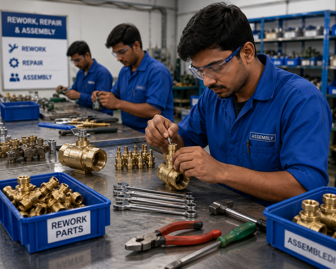 Rework Repair Assembly